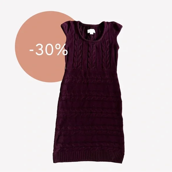 hex knit dress Bianca Ponte Knit Dress Long Sleeve – Chloe Kristyn main image 0